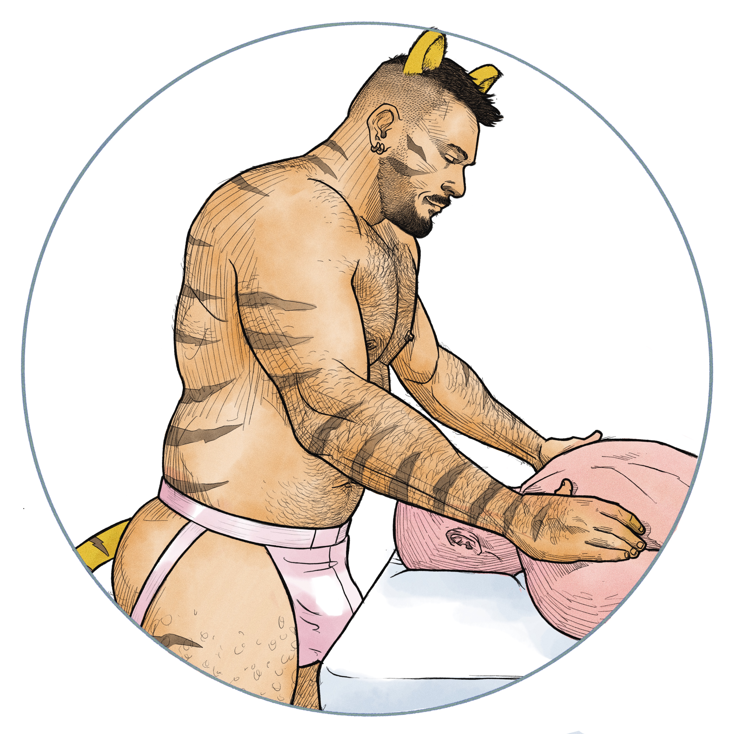 Gay Massage for men in Barcelona, deep tissue, sensual and mobile massage.